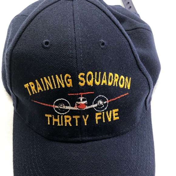 Vintage Otto Men's Hat Snapback Wool Training Squadron 35 - Picture 6 of 13